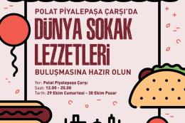Dünyanın sokak lezzetleri Polat Piyalepaşa Çarşı'da